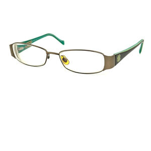 Lucky Brand Penny‎ Brown Eyeglasses Frames Brown green H14270
